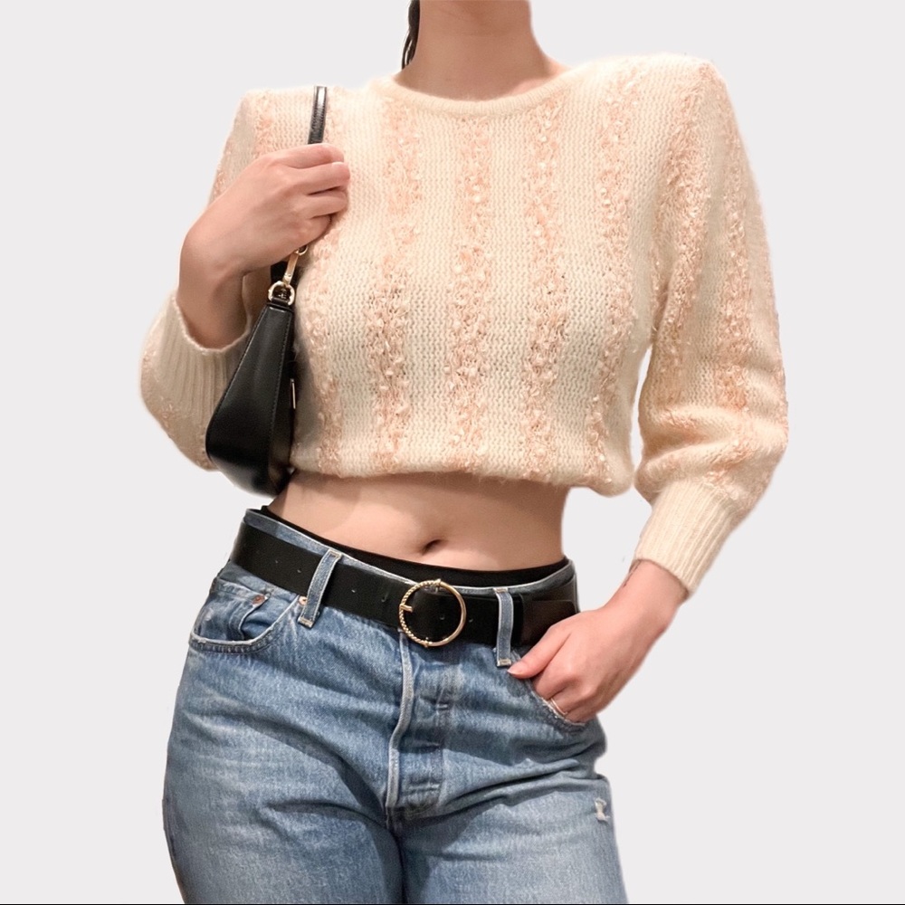 VINTAGE ROMANTIC ACADEMIA VIBES SWEATER